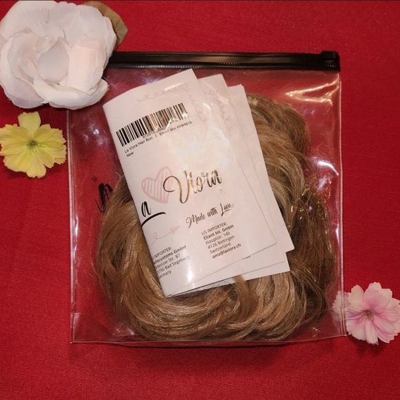 NWT Synthetic Blonde Hair Piece Set of 2 - Picture 5 of 6